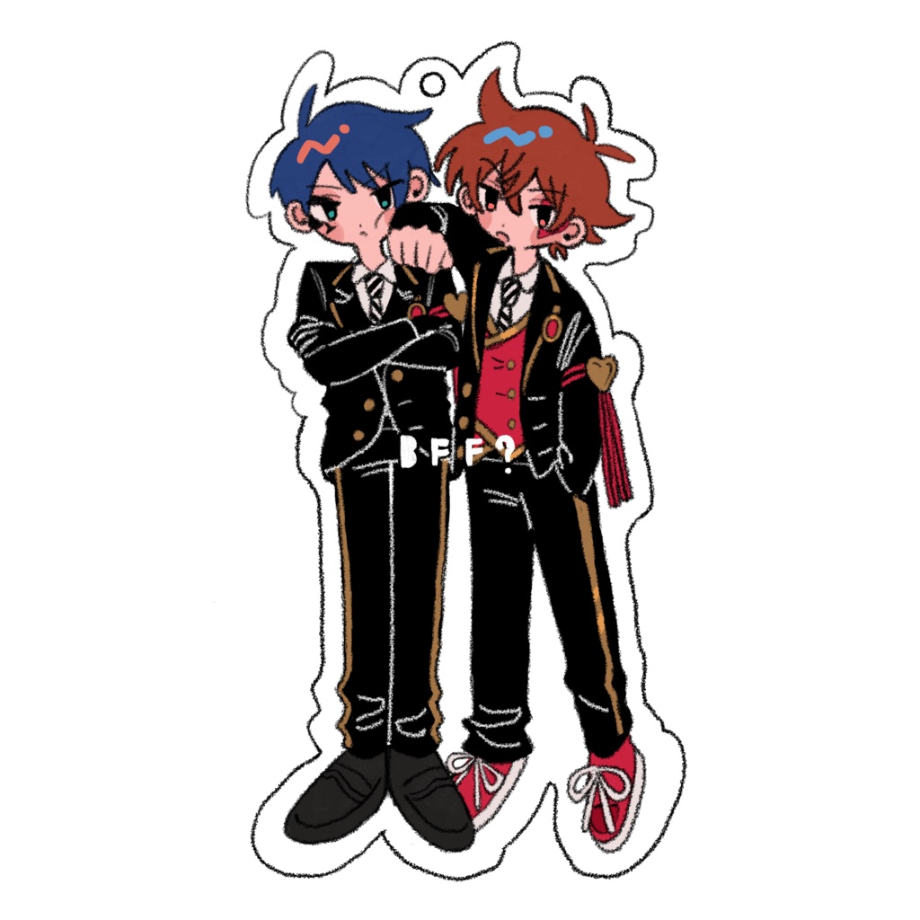 アクリルキーホルダー 【エース＆デュース】