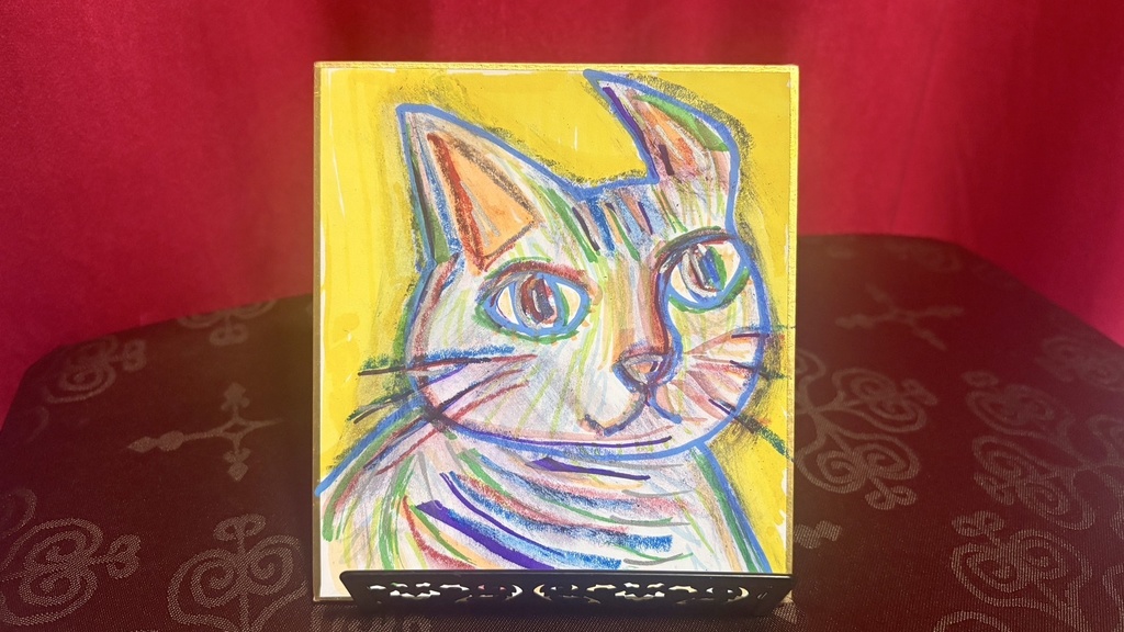 原画　色紙　小　no.2 「サスケ」