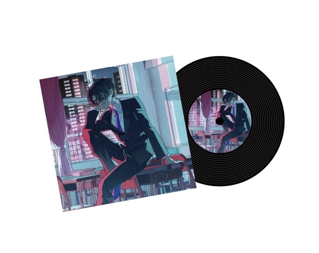 ルール レコード型コースター（紙ジャケット付き）