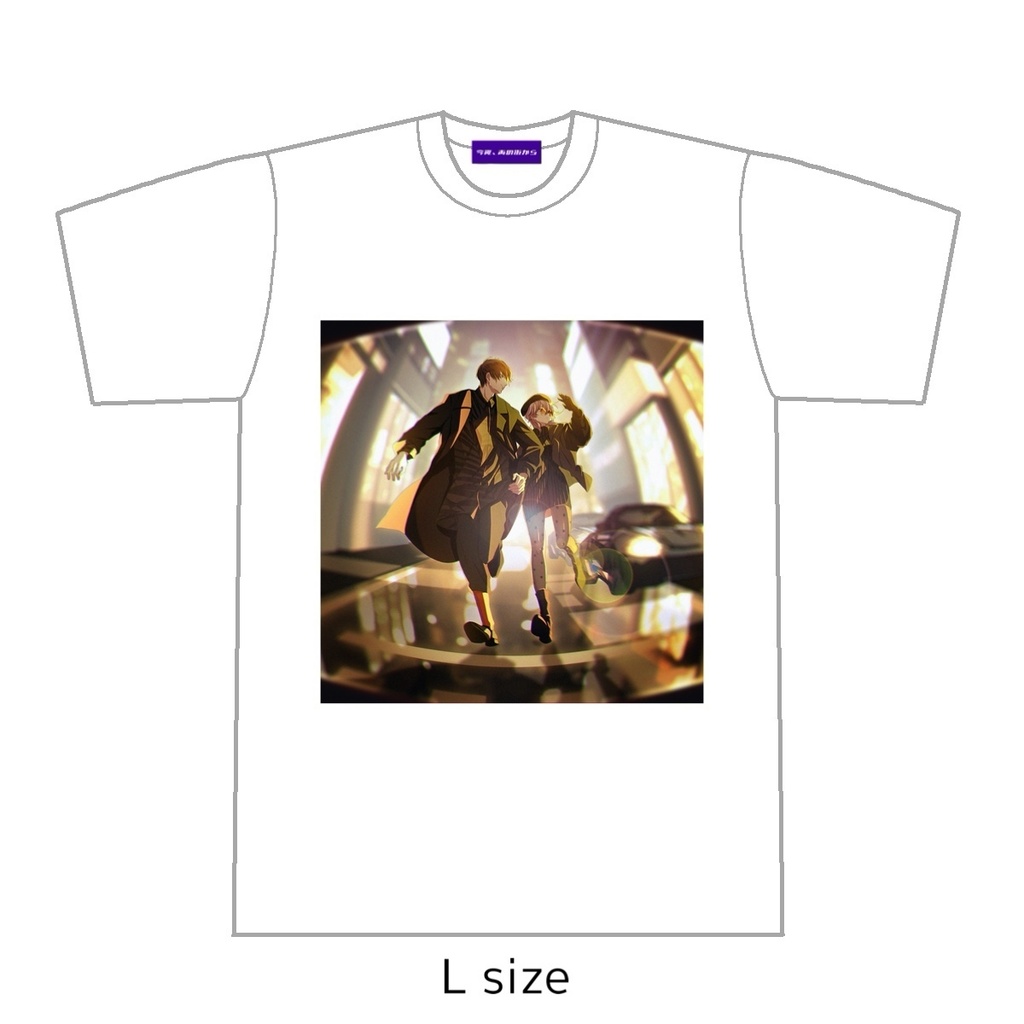 『ファインダー』T-shirts（Lサイズ / White）