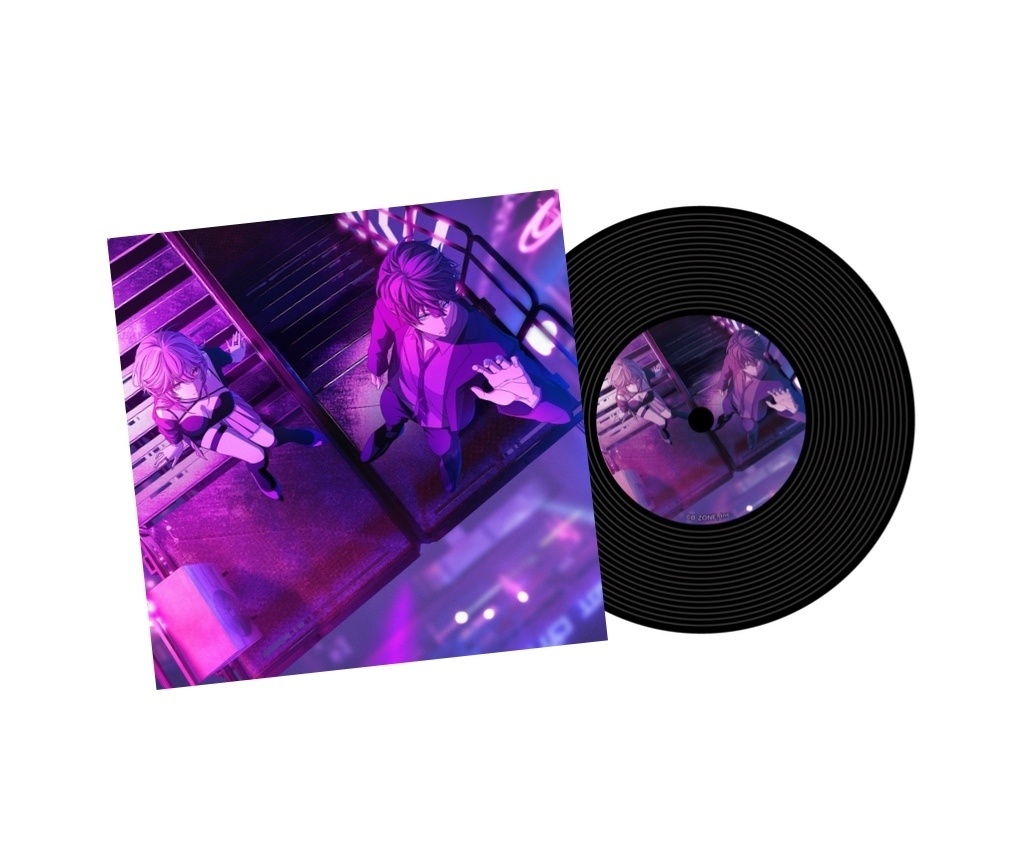 テンセイシンドローム レコード型コースター（紙ジャケット付）