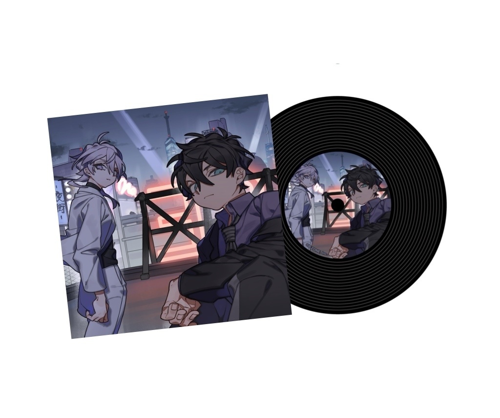 ナンセンス レコード型コースター（紙ジャケット付）