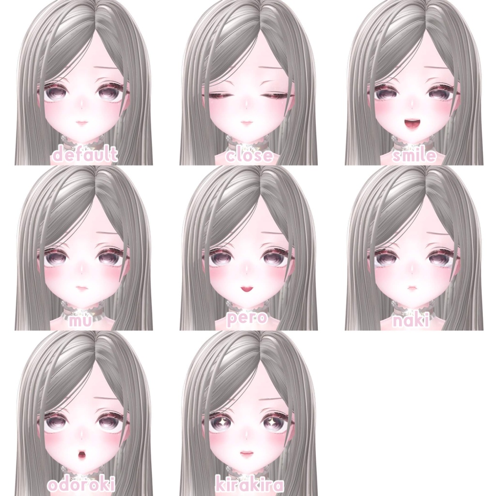 【Sio/しお】BlendShape&FaceAnimation⸝꙳.˖