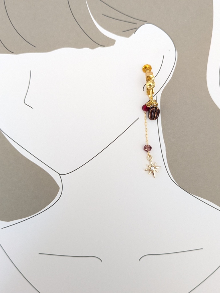 ルシフェル&サンダルフォンイメージ ペアイヤリング