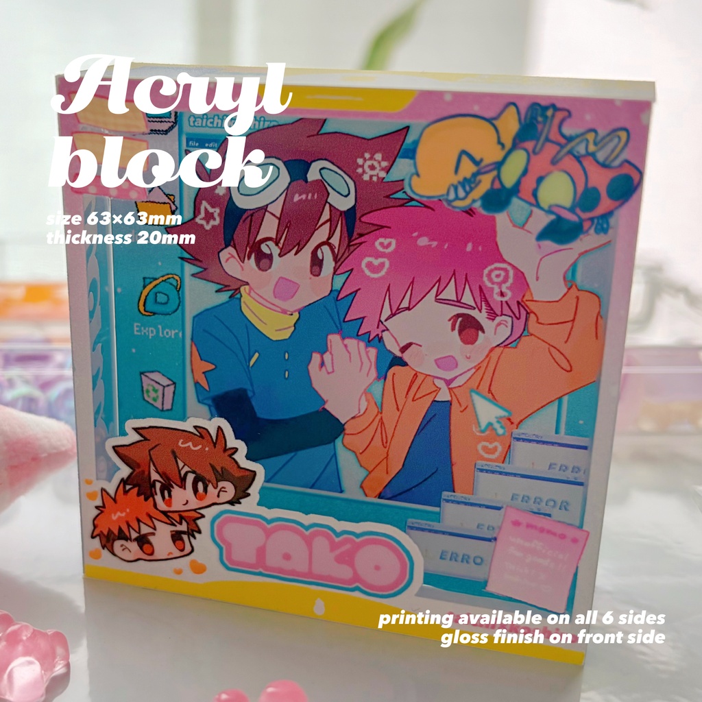 【NEW!!】太光PC風アクリルブロック