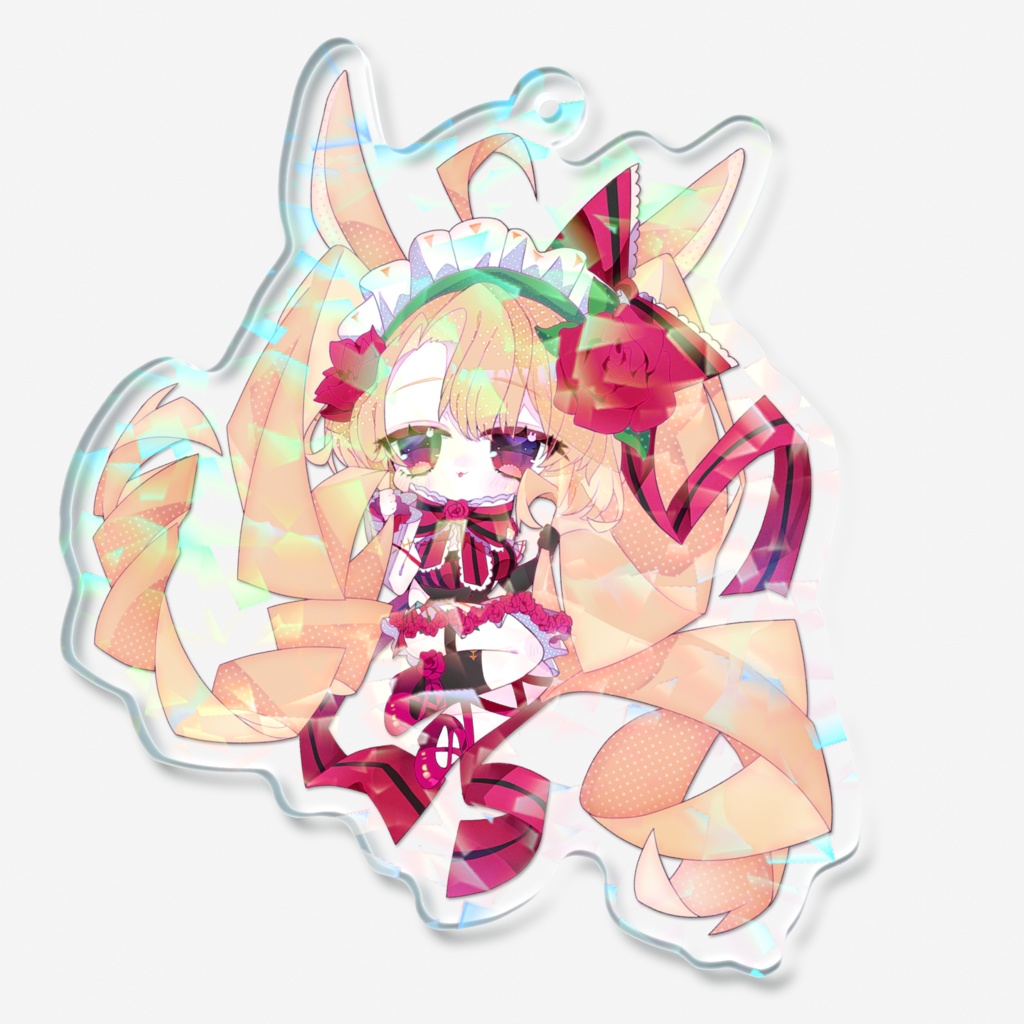 華兎らう ホログラムアクリルキーホルダー