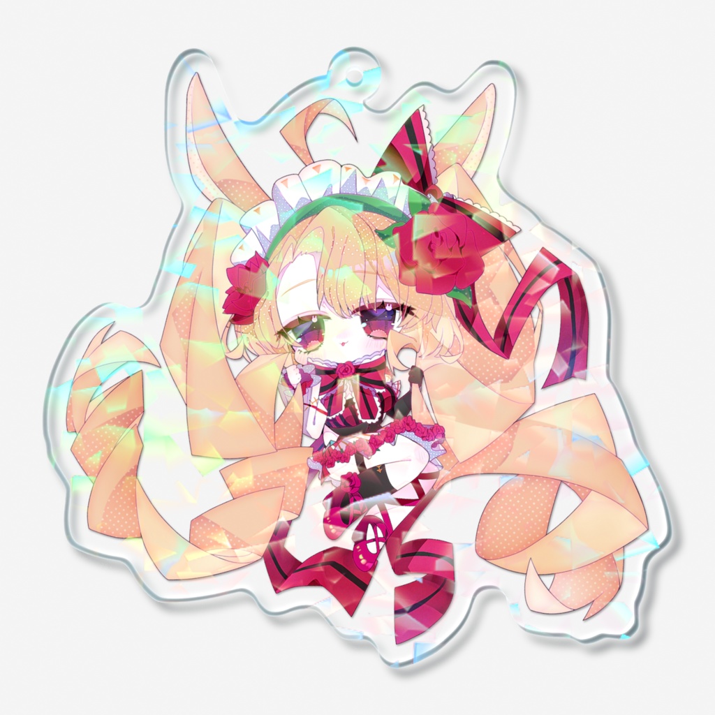 華兎らう ホログラムアクリルキーホルダー