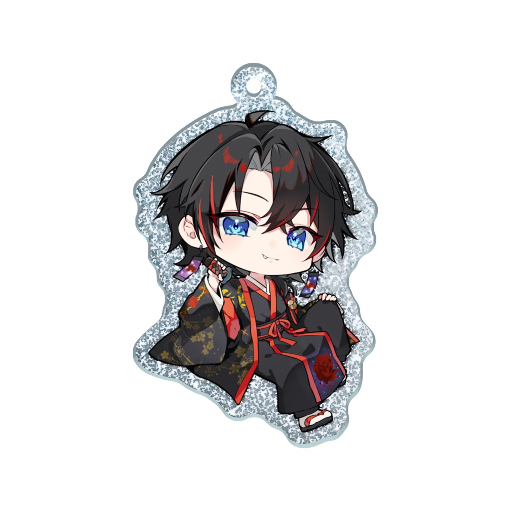 あっつんオリジナルラメアクリルキーホルダー