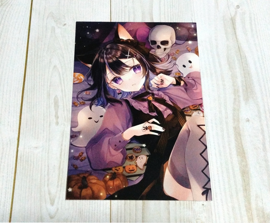 ポストカード単品(ハロウィン2種)