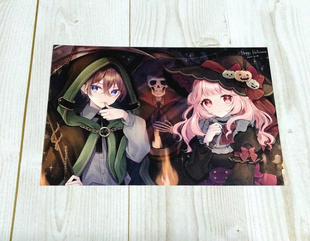 ポストカード単品(ハロウィン2種)