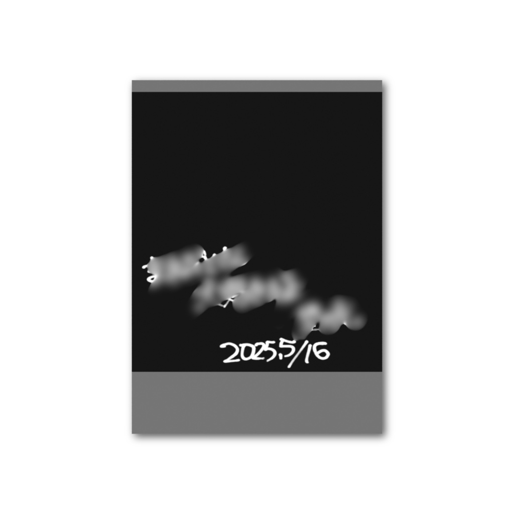 望月充 チェキ風カード(2.5周年記念)