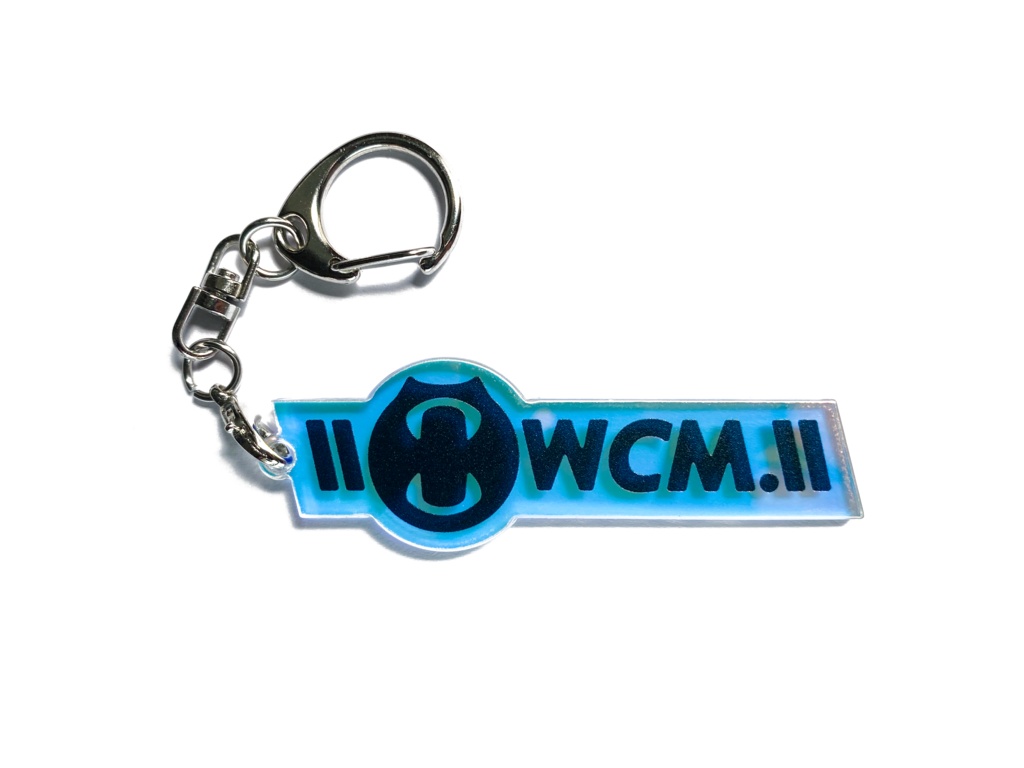 【WCM.】偏光アクリルキーホルダー