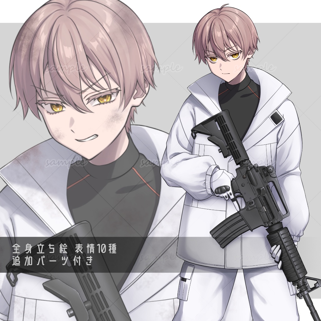 vol.5_M4A1カービンを持った少年