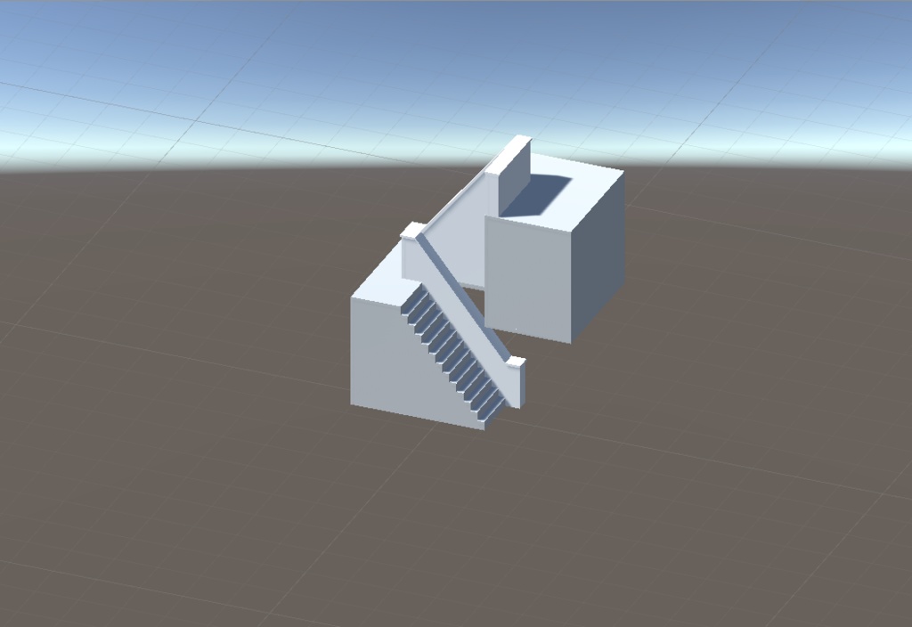 [Unity・VRChat向け] 3Dモデル階段