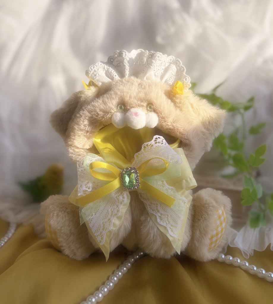 Mサイズ ミモザメイドレトリバーちゃん