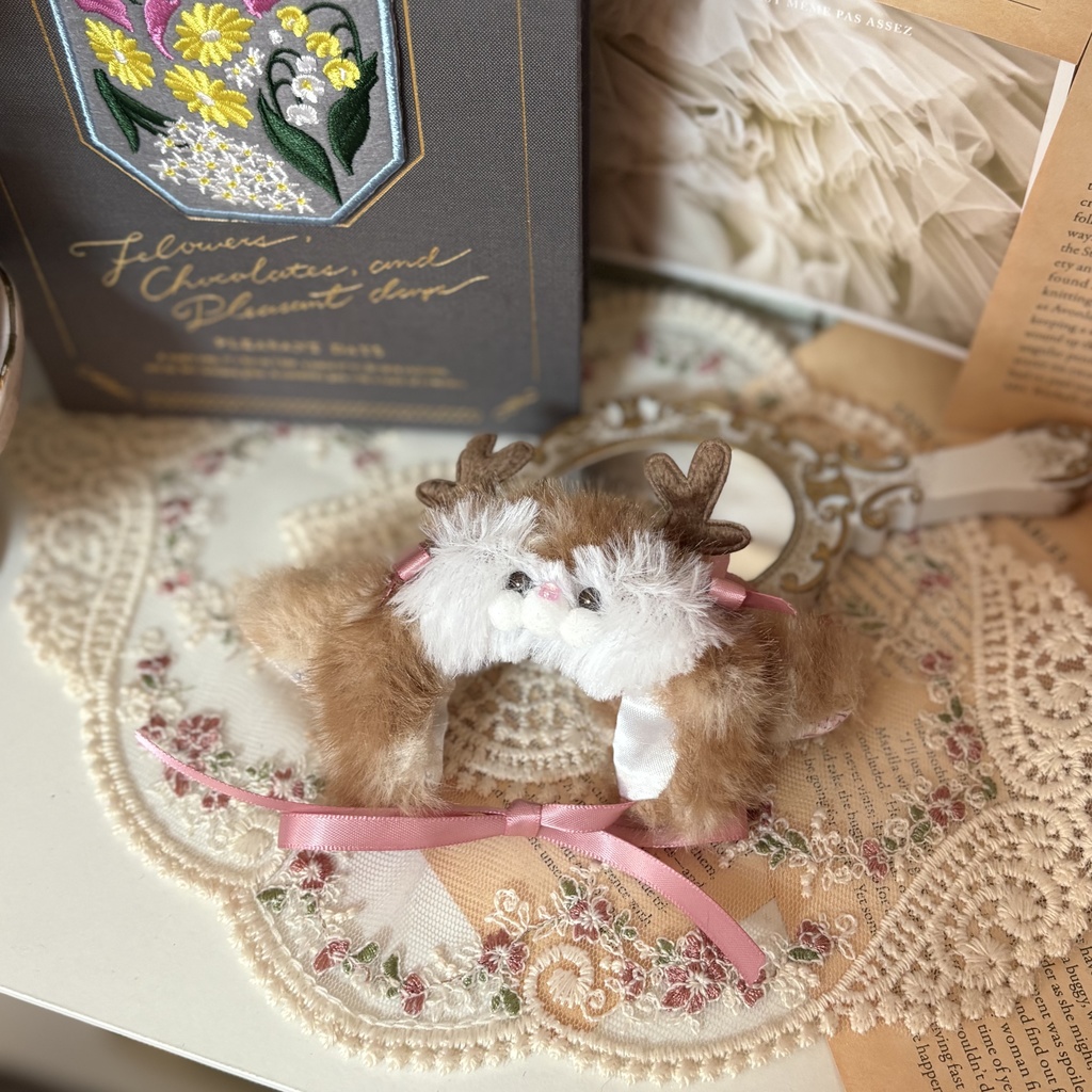 シカちゃんヘッドドレス ガーデンティータイム