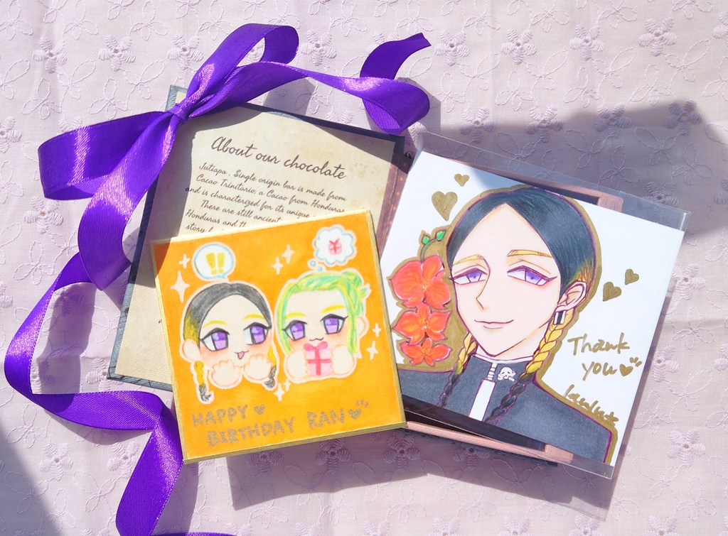 東リベ 手描きイラスト 原画 灰谷蘭 灰谷竜胆 ガラスの箱庭 Booth