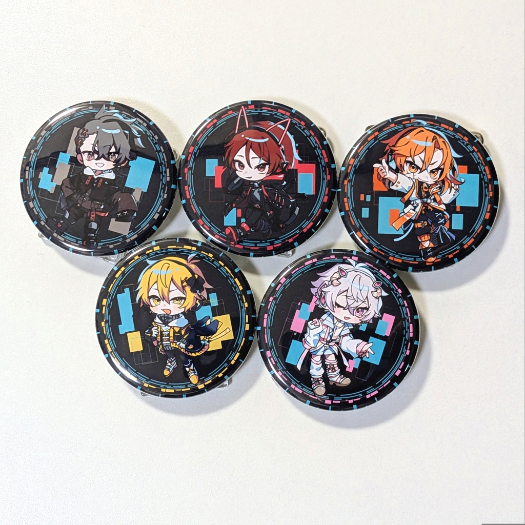 【受注販売/非公式】サイバー缶バッジスタンド【全5種】