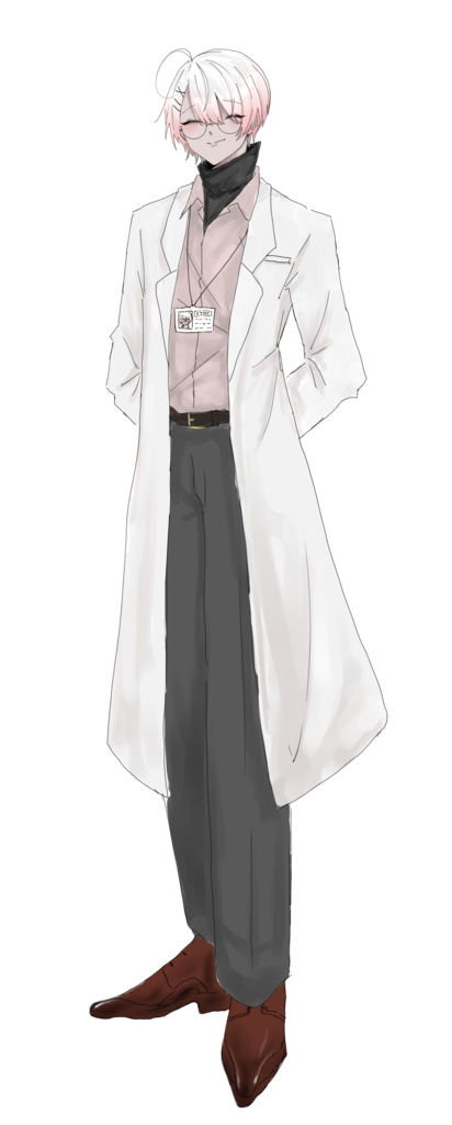 フリー立ち絵（有料開眼差分あり）