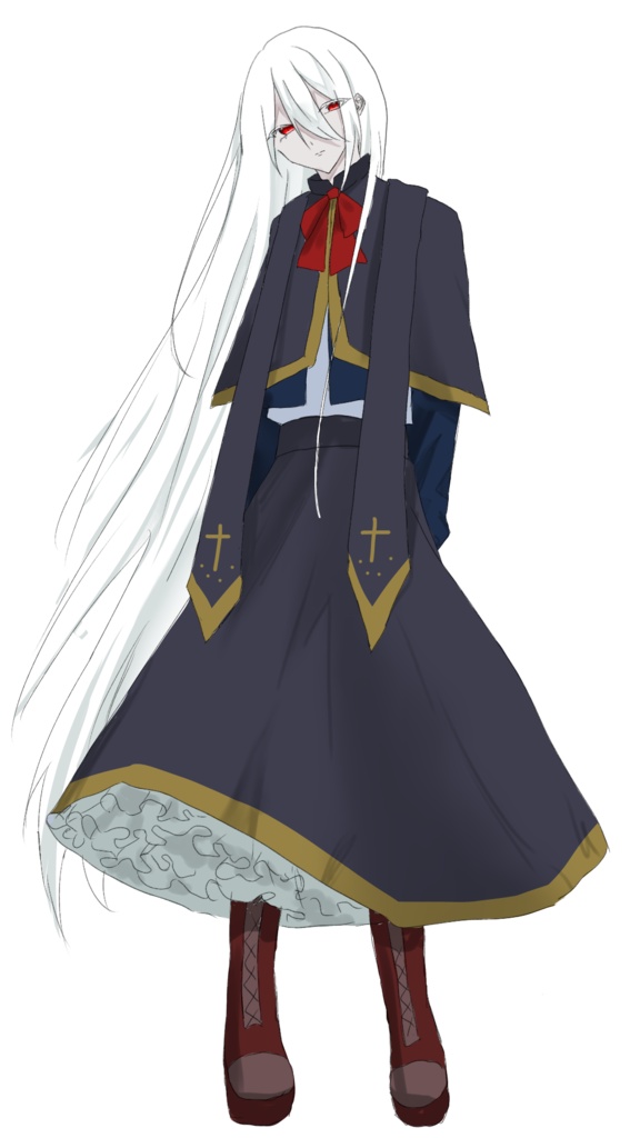 フリー立ち絵（教会風衣装）