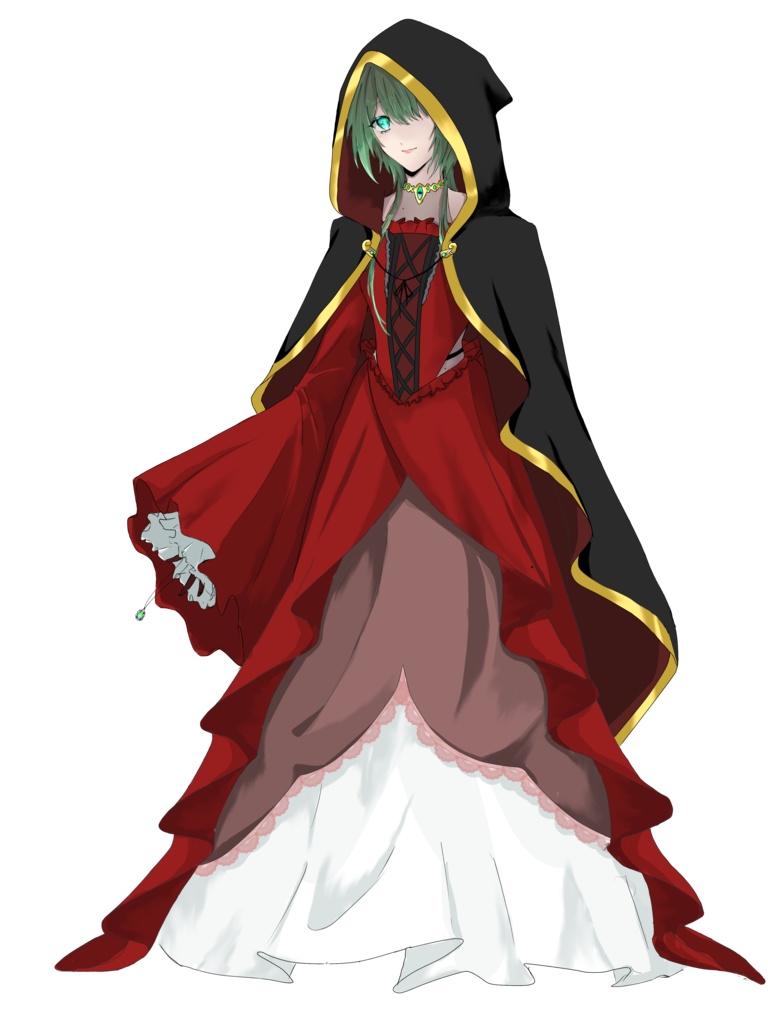 フリー立ち絵（魔女風）