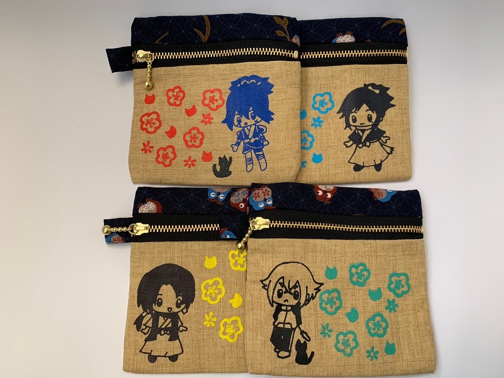 刀剣男子 ティシュポーチ