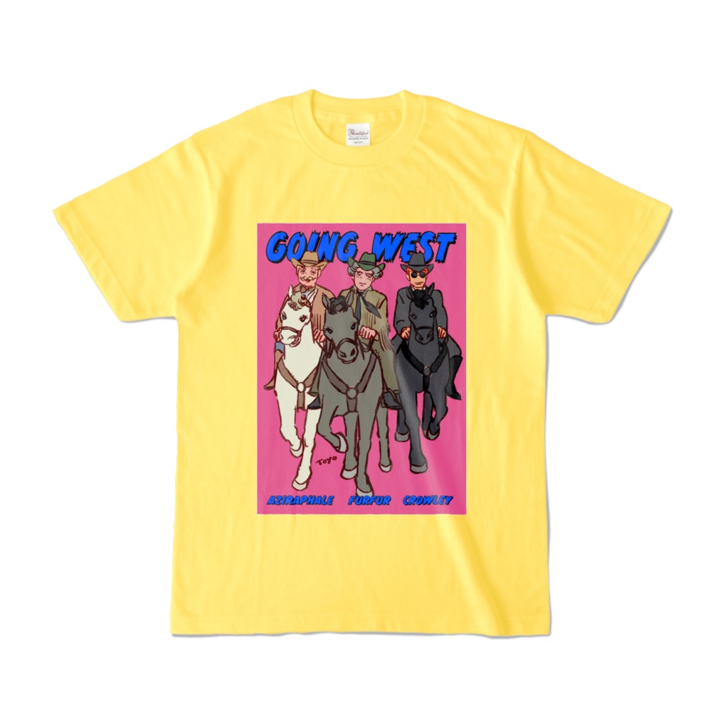 GOING WEST T-shirts （Yellow）