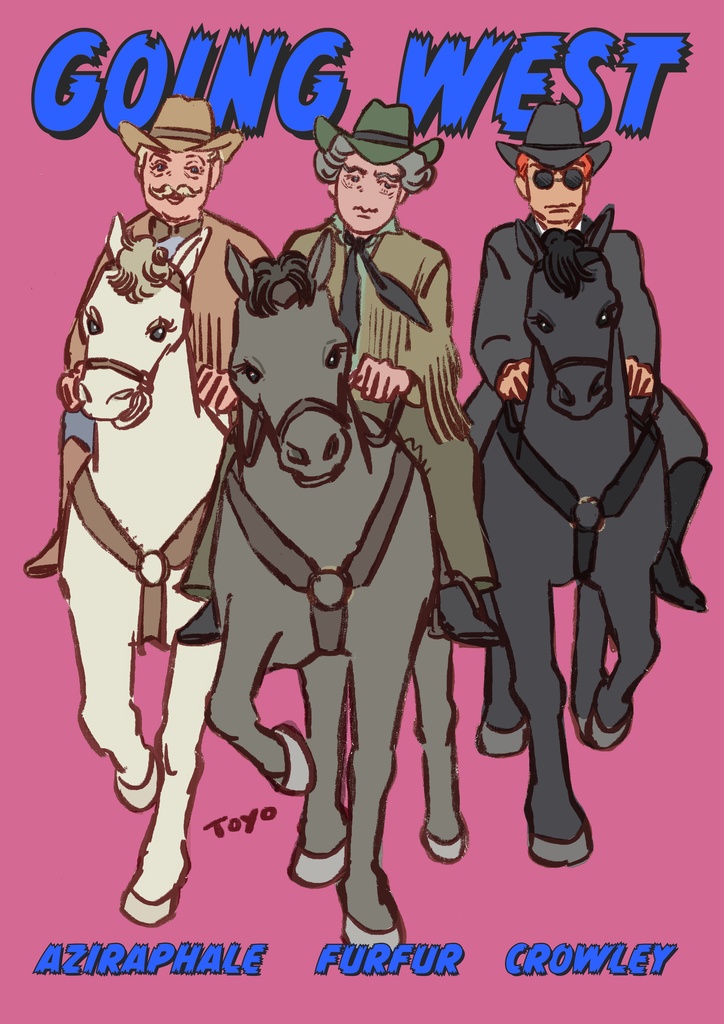 GOING WEST T-shirts (Yellow)