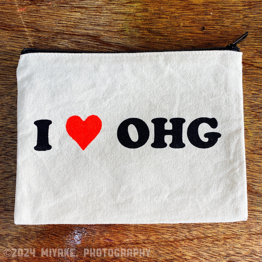 鮭大根&OHG フラットポーチ