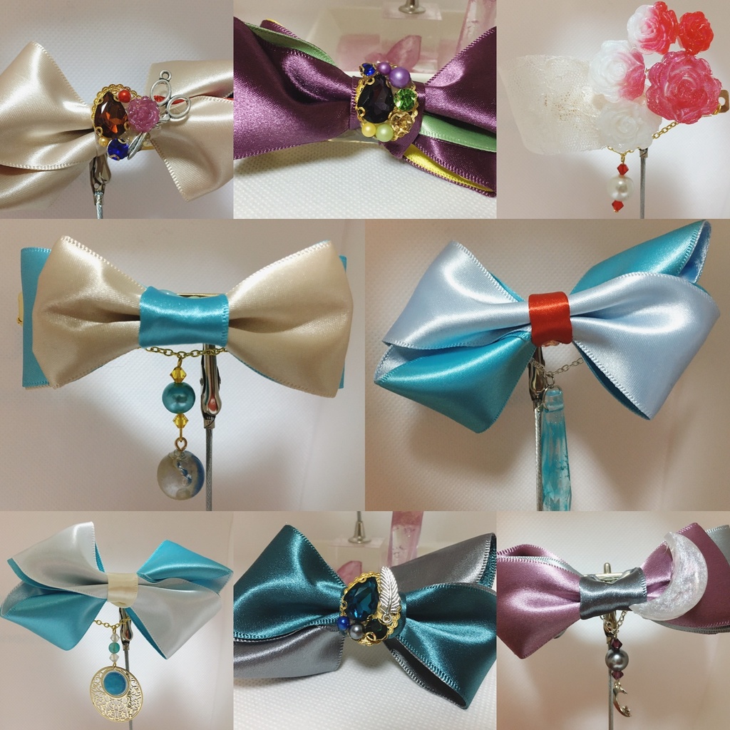 ハンター　リボンバレッタ