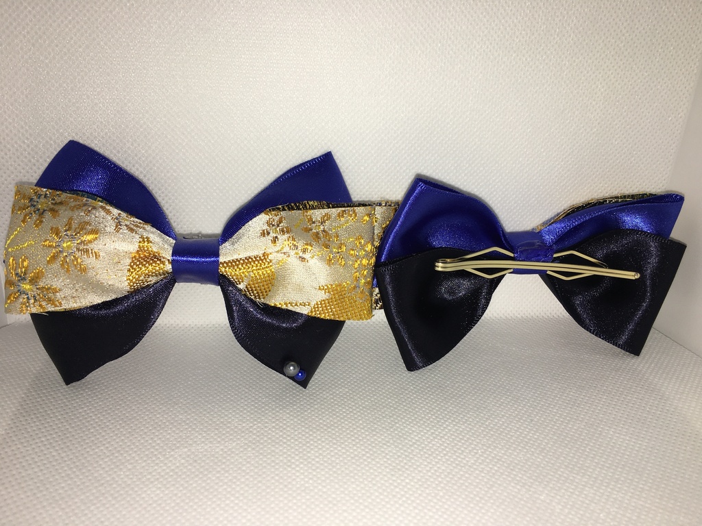 白黒無常(レクイエム) リボンバレッタ