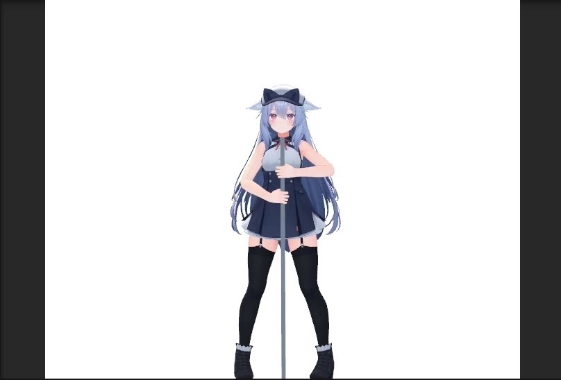 【無料/VRC】モーション / 立ちポーズ (Salute with Sword/Standing)