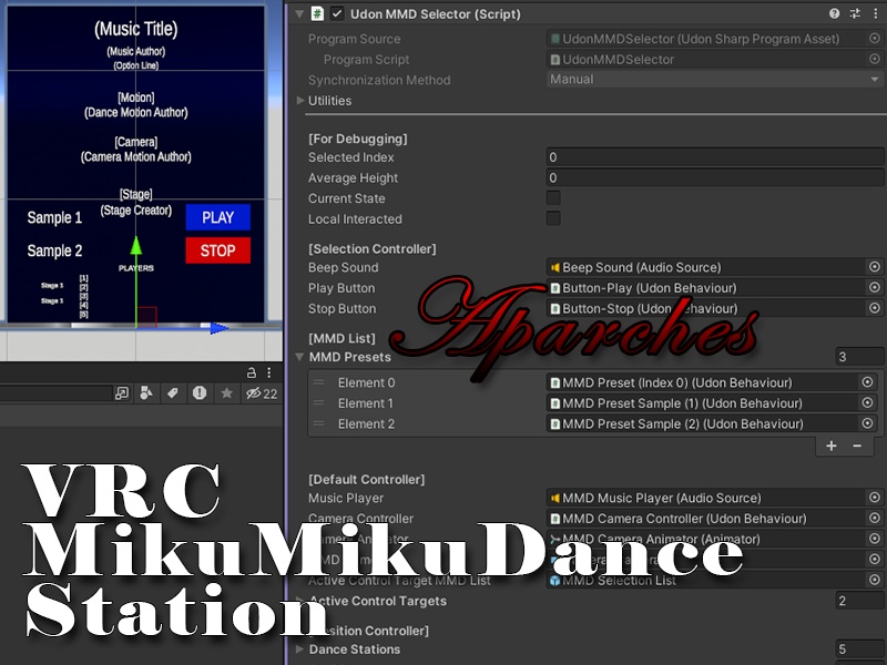 [VRC/Udon] Miku-Miku-Dance Station