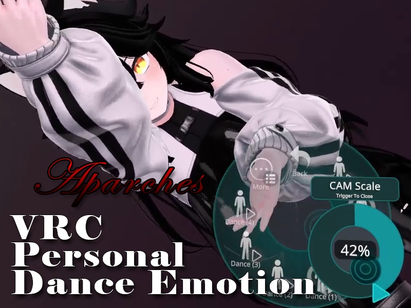 [VRC] Personal Dance Emotion【簡単アバターMMDメニュー】