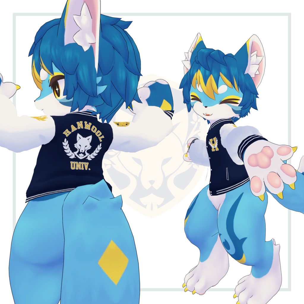 Hanwool Varsity Jacket for Lars&Asty