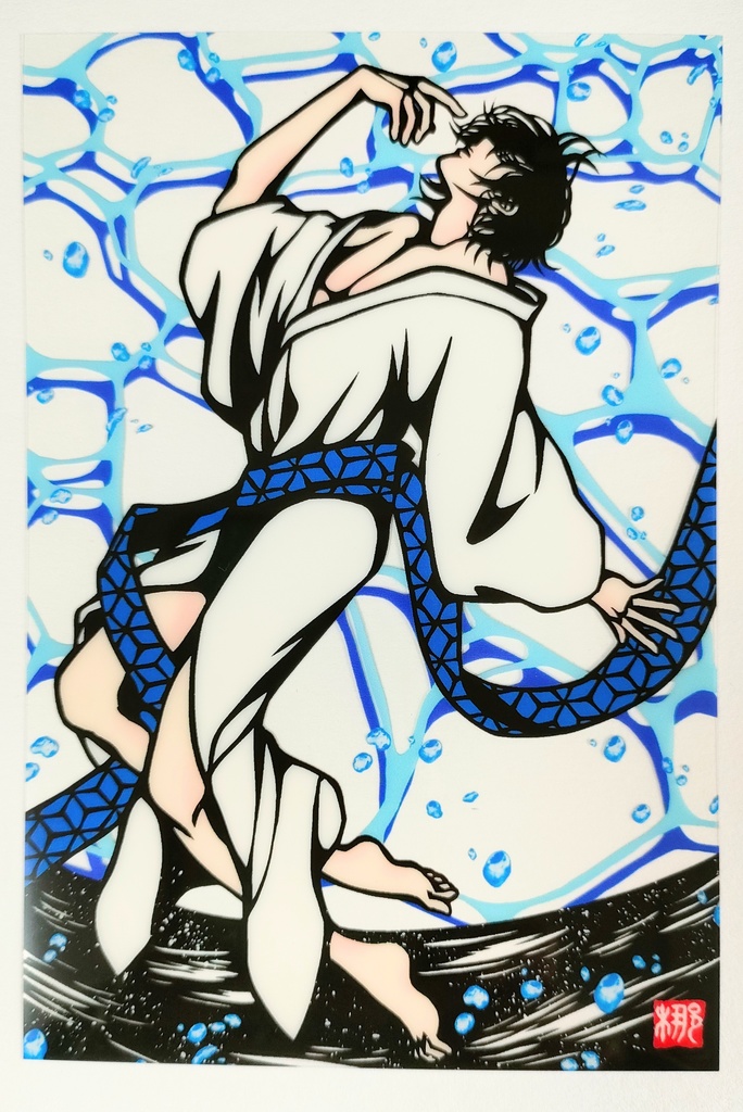 クリアポストカード　〈水面〉