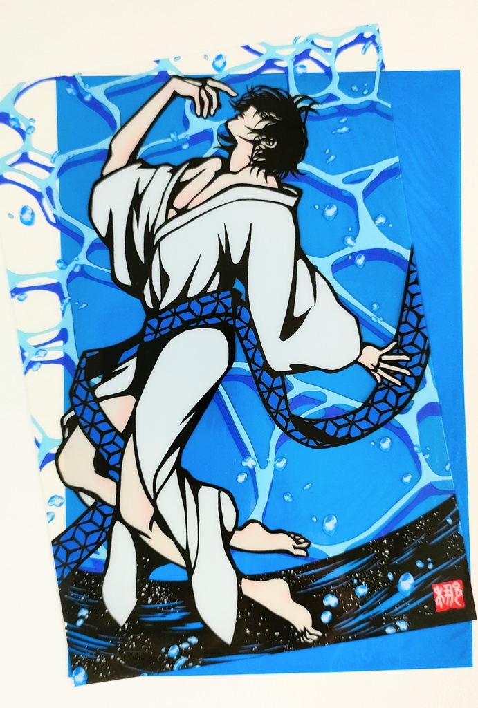 クリアポストカード 〈水面〉