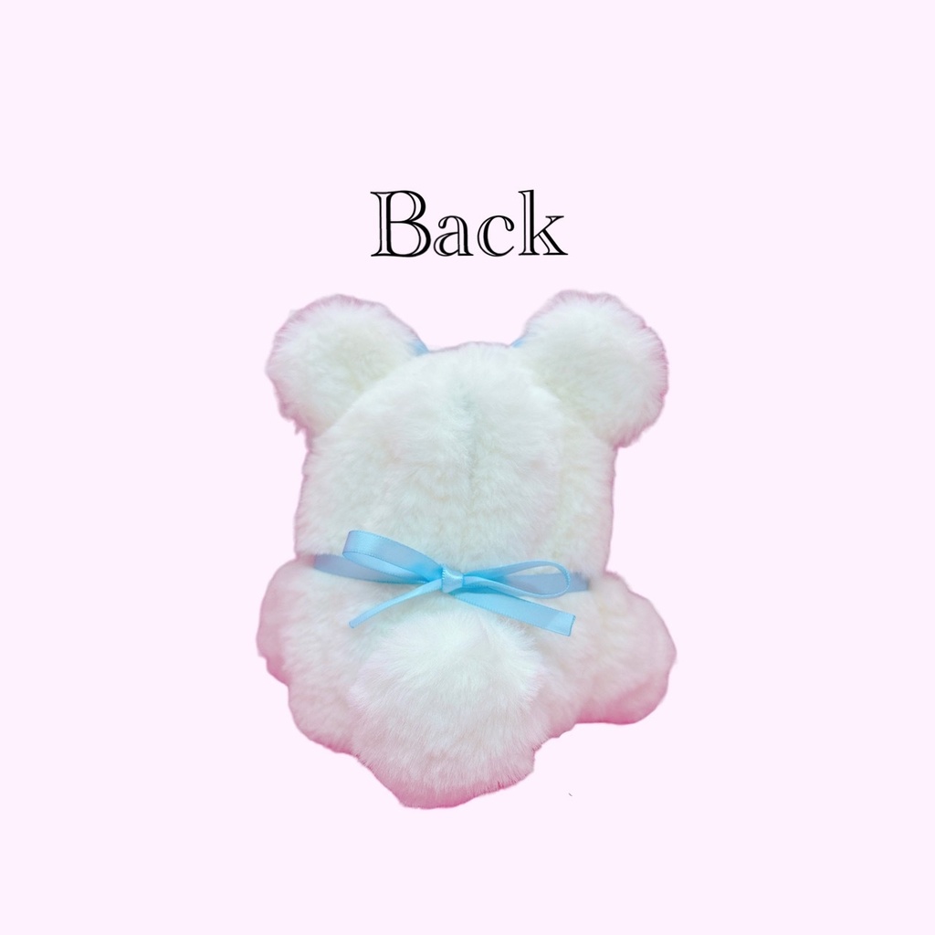 🧸ふわふわキュートなおすわりきぐるみ【おててロングver.くま】🧸/フォゼ・10~12cmぬい対応