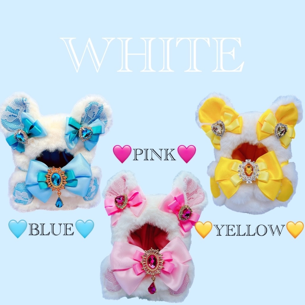 🧸ふわふわキュートなおすわりきぐるみ【おててちまっとver.くま】🧸/フォゼ・10~12cmぬい対応