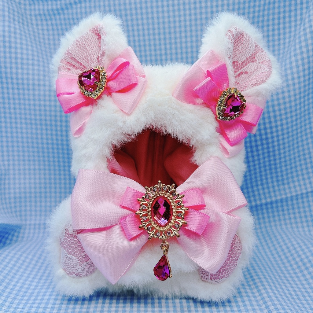 🧸ふわふわキュートなおすわりきぐるみ【おててちまっとver.くま】🧸/フォゼ・10~12cmぬい対応