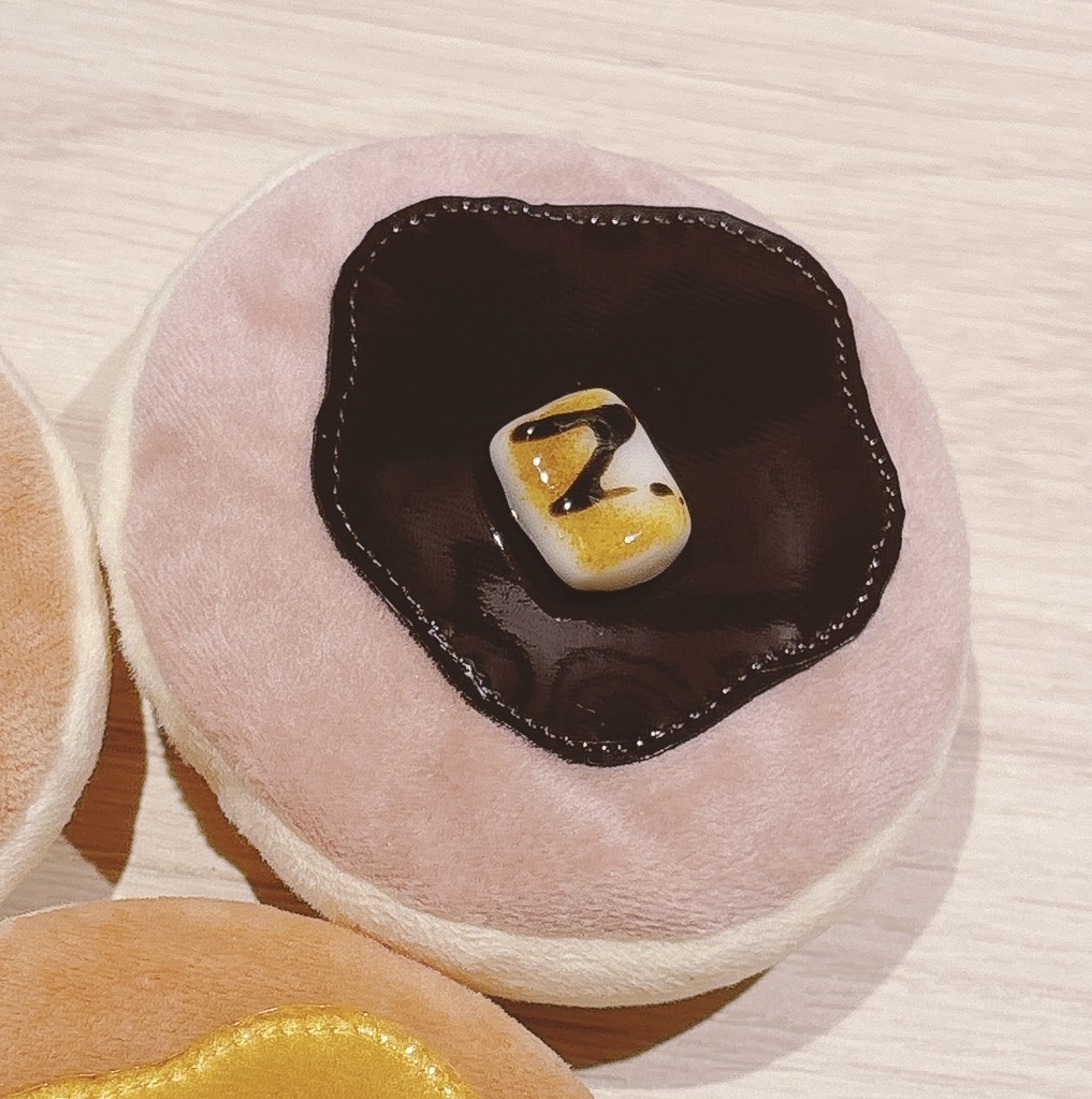 チョコ🍫ふわふわ♡パンケーキベレー帽