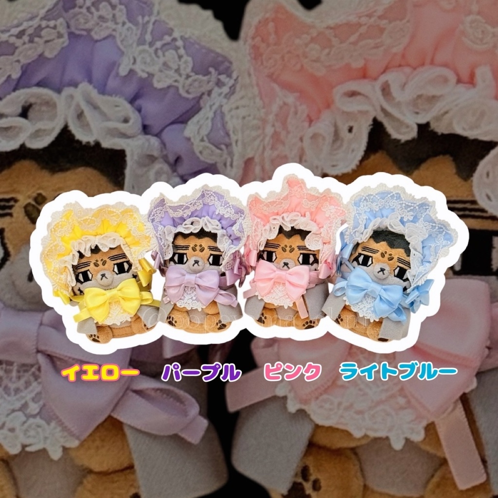 🌹Classical Roseボンネット&スタイ&リボン🌹