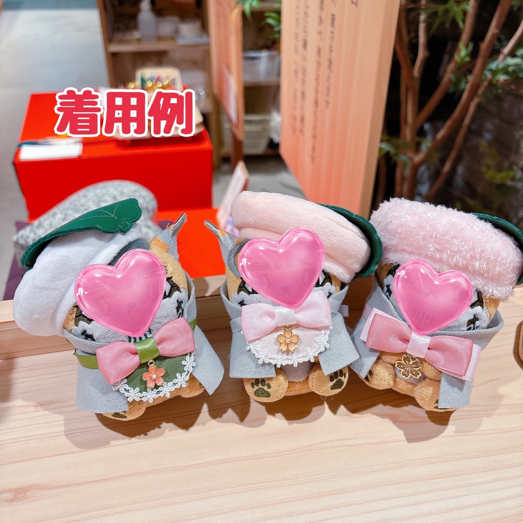 春のおもちベレー帽