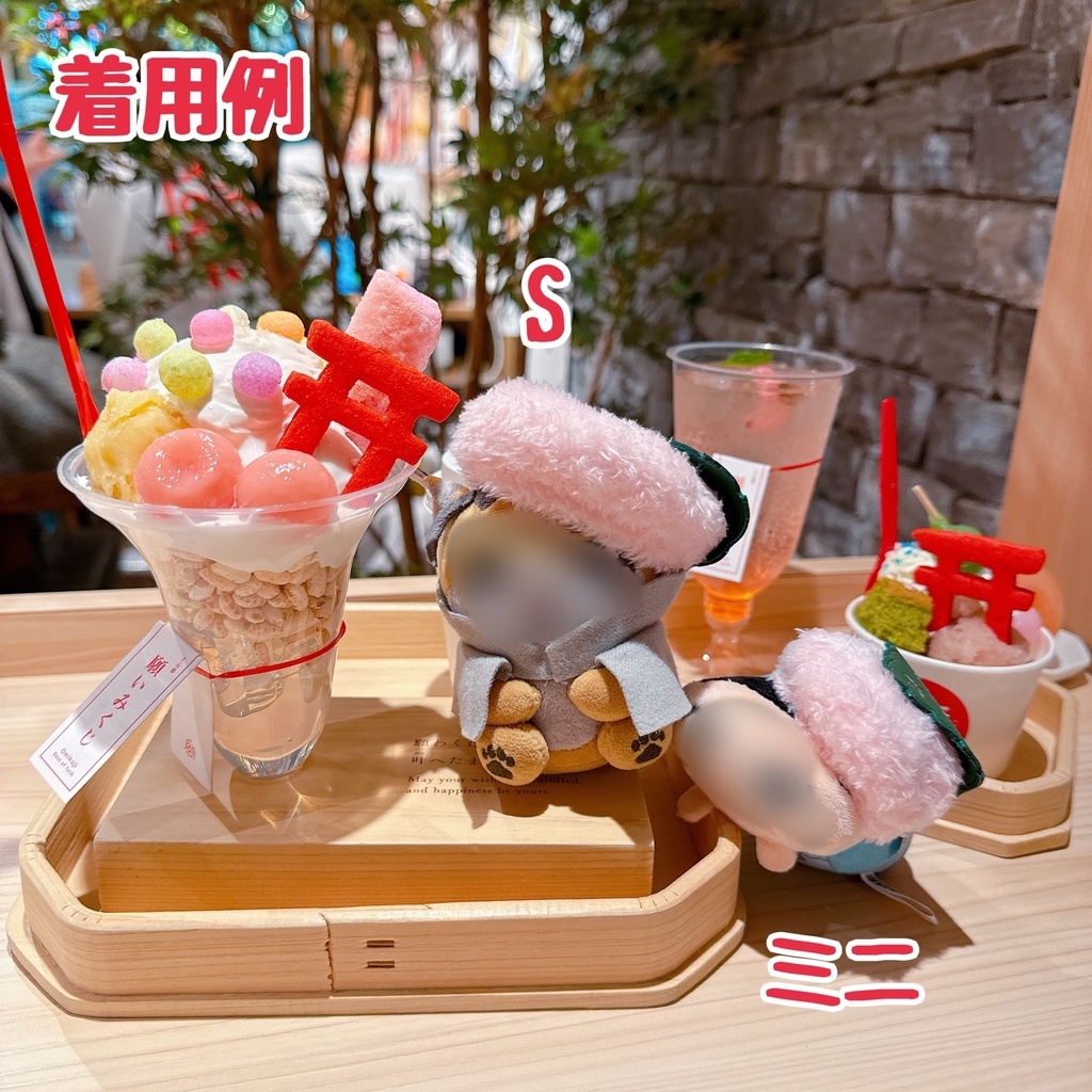 ミニサイズ🌸春のおもちベレー帽