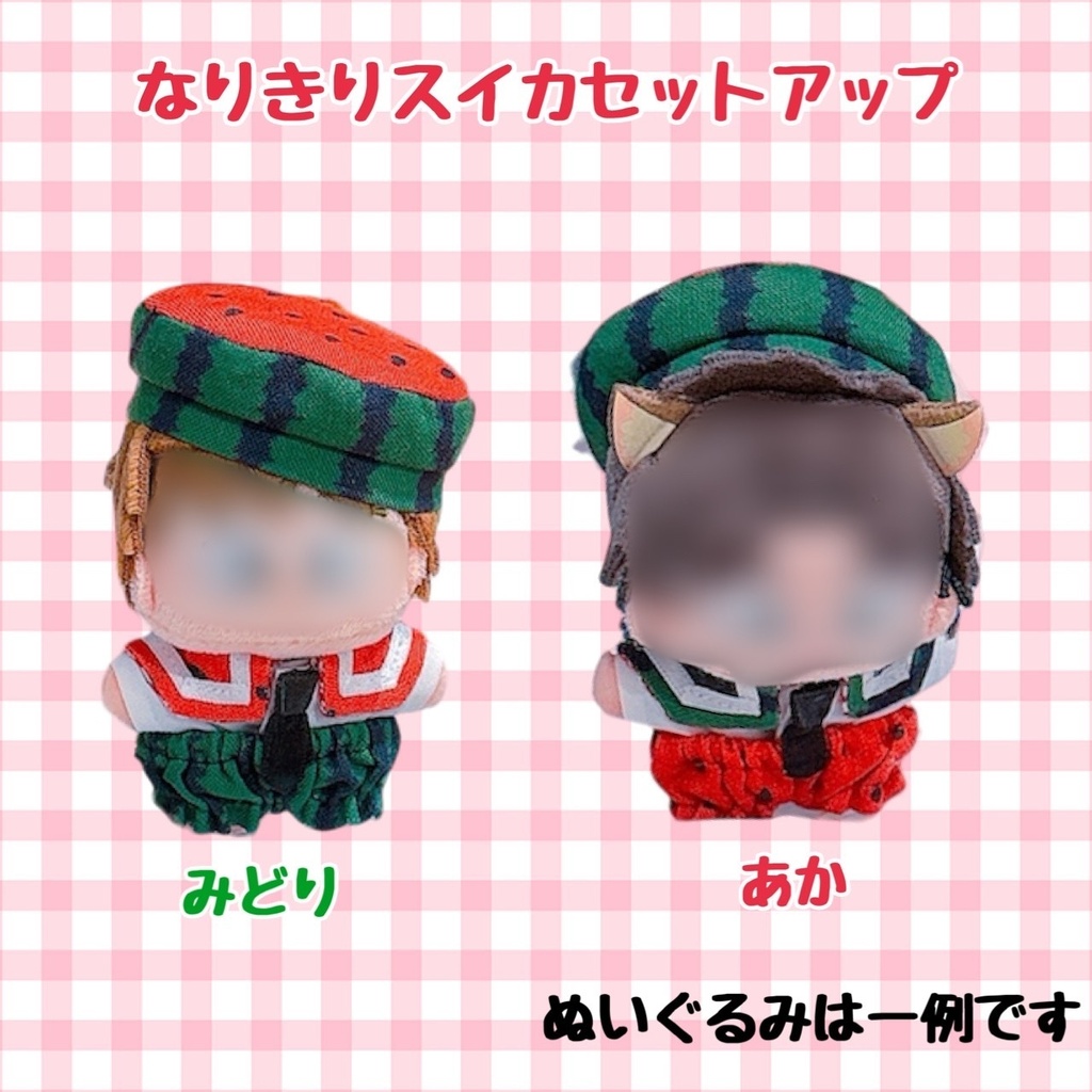 🍉なりきりスイカセットアップ🍉
