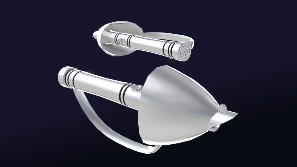 【22' 7/15更新】SBlade Graffias【VRchat向け3Dモデル】