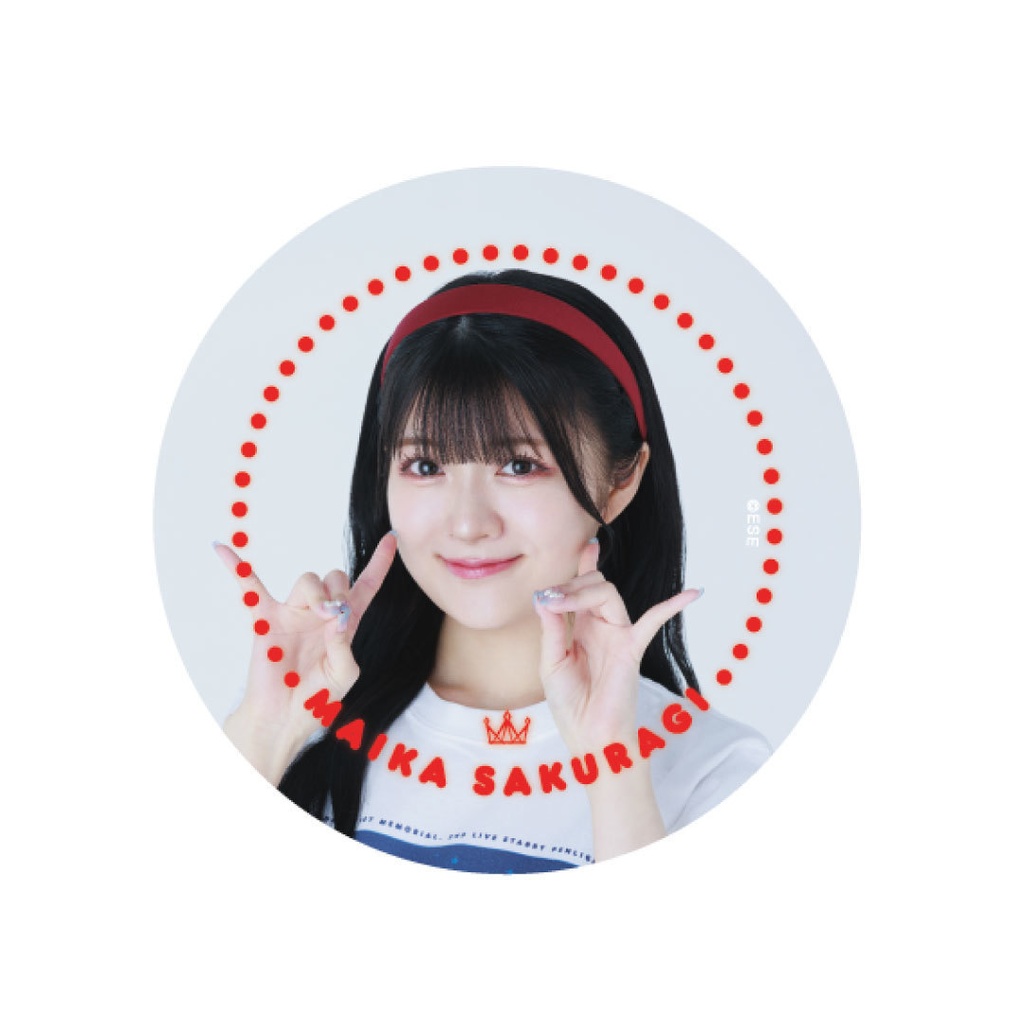 「2ndライブ『見たいの満天のペンライト』」トレーディング缶バッジ(全7種)