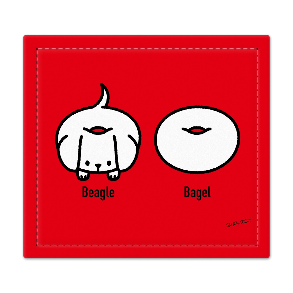Beaglebagel-捺印マット