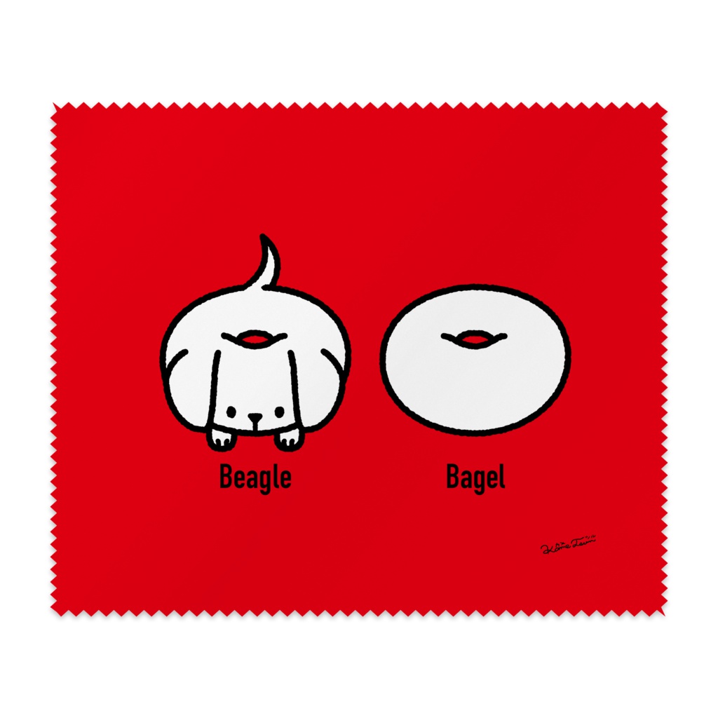 Beaglebagel-ネガネ拭き