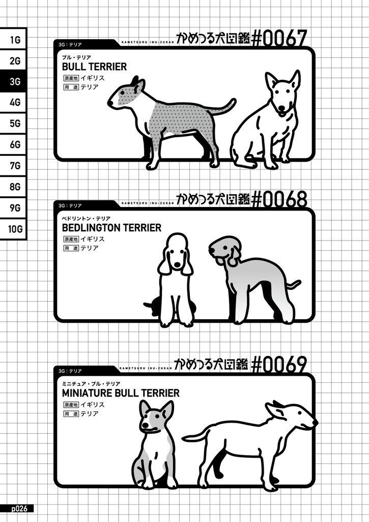 かめつる犬図鑑【図録】